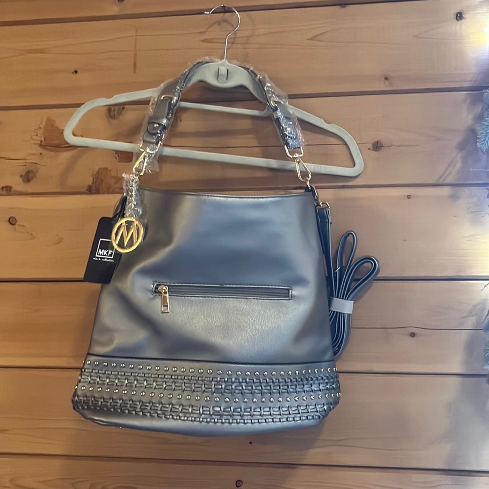 MFK tote purse w/ cross body strap
